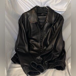Marc New York Black Leather Jacket